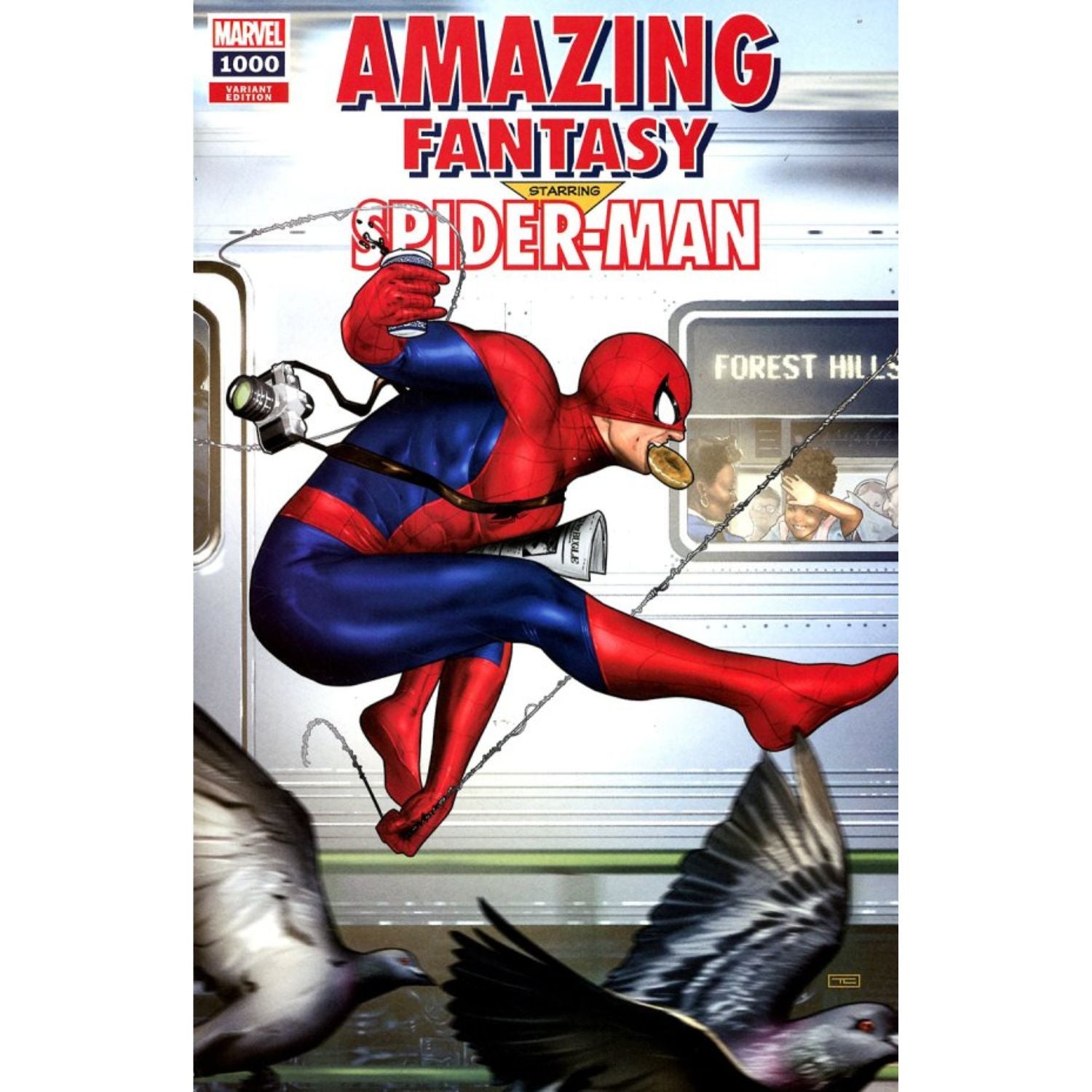 Amazing Fantasy: #1000 [Taurin Clarke CVR E - 1:25] 2022 Comics Marvel Comics
