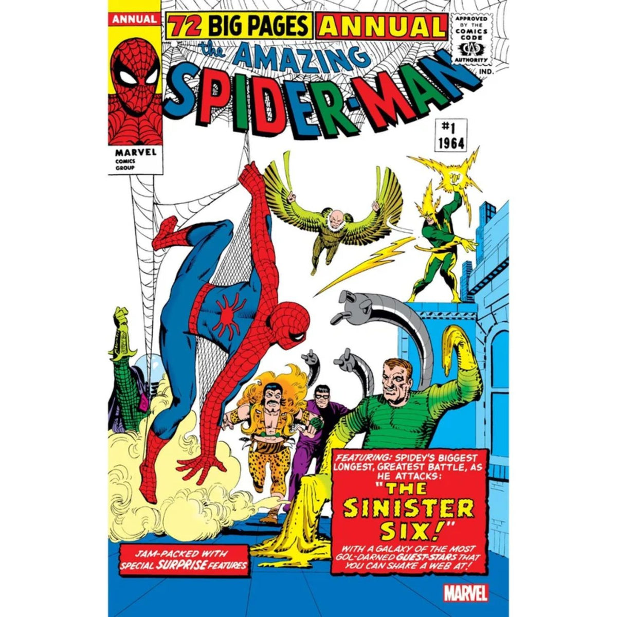 Amazing Spider-Man Silver Age Classic Facsimile 5 Comic Set