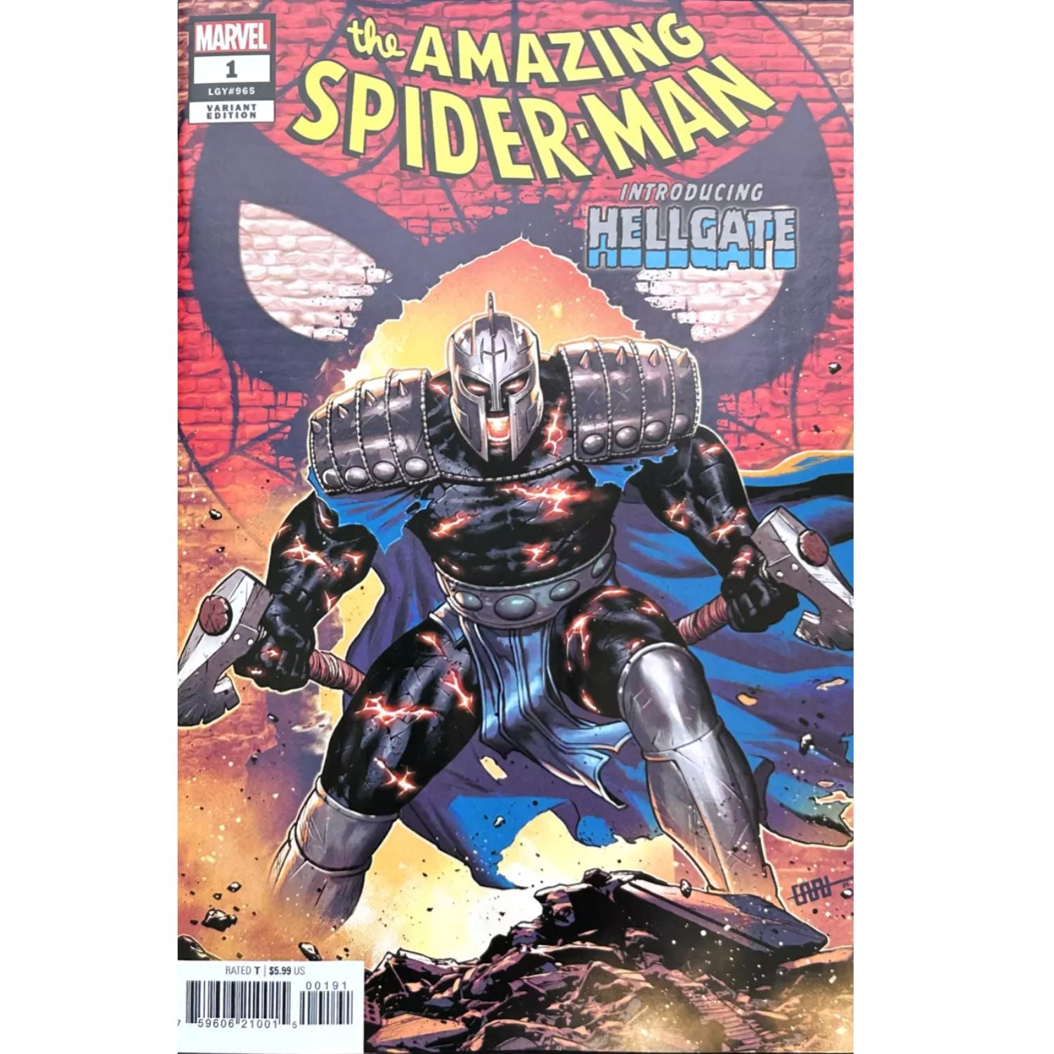 Amazing Spider-Man: #1 [Cafu CVR I] Comics Marvel Comics