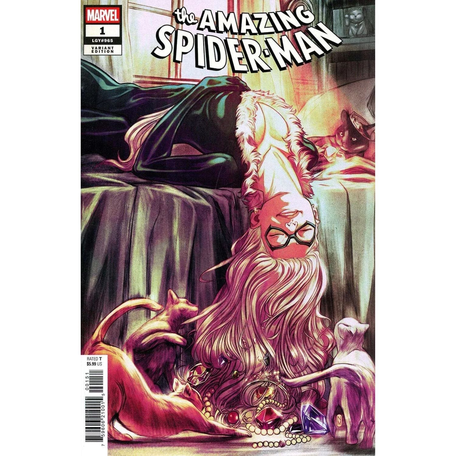 Amazing Spider-Man: #1 [Nimit Malavia CVR E] Comics Marvel Comics