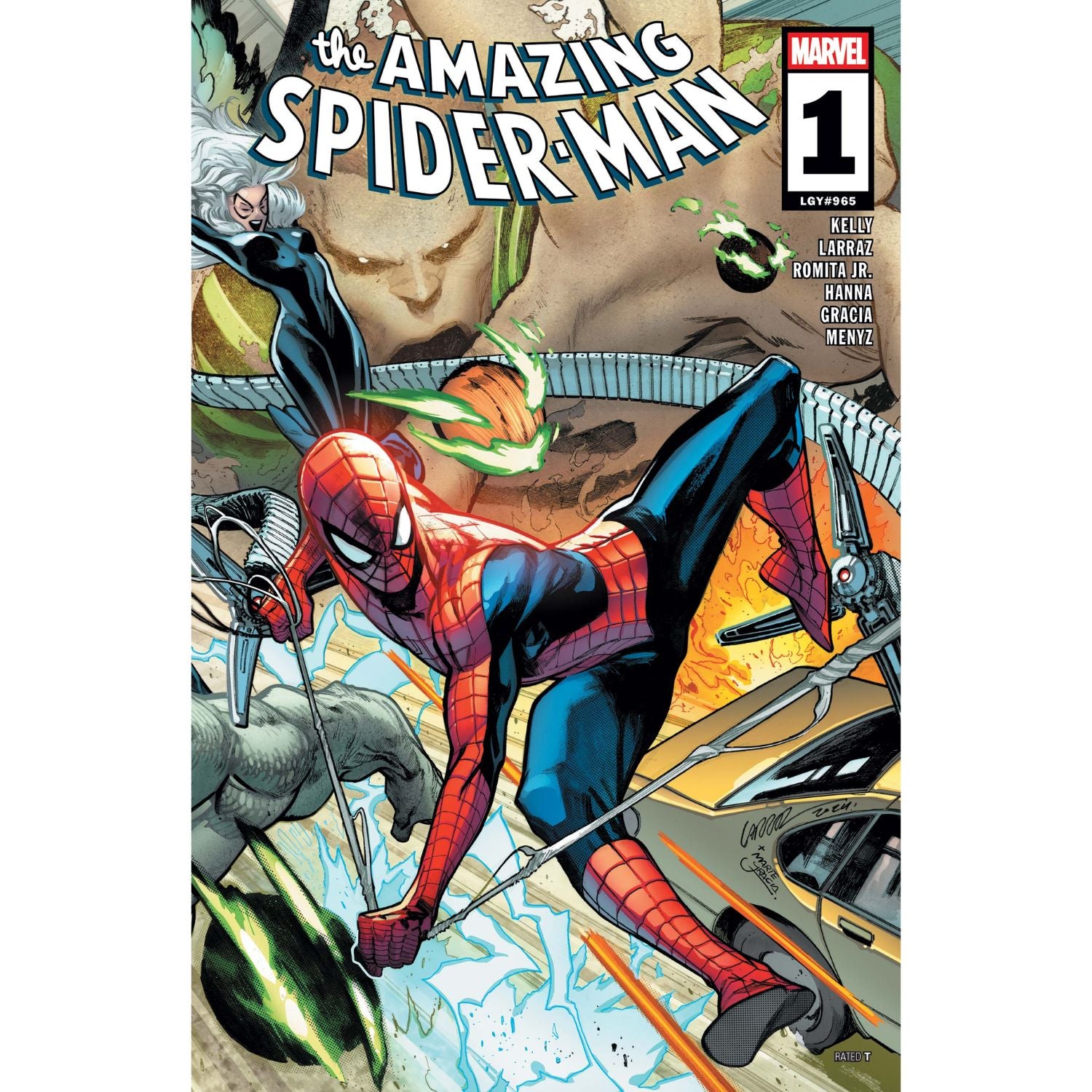 Amazing Spider-Man: #1 [Pepe Larraz CVR A] 2025 Comics Marvel Comics