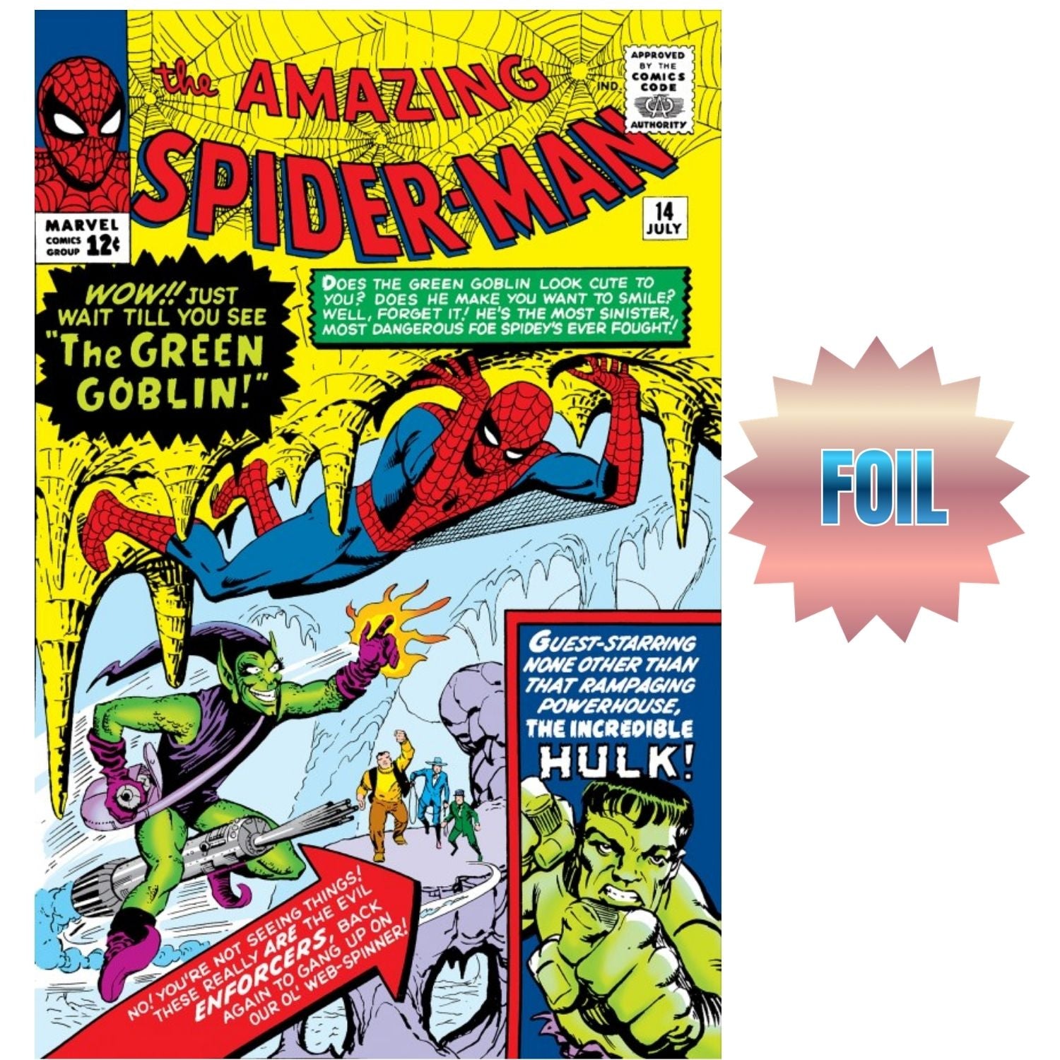 Amazing Spider-Man: #14 [Steve Ditko Foil Facsimile CVR B] 2026 Comics Marvel Comics