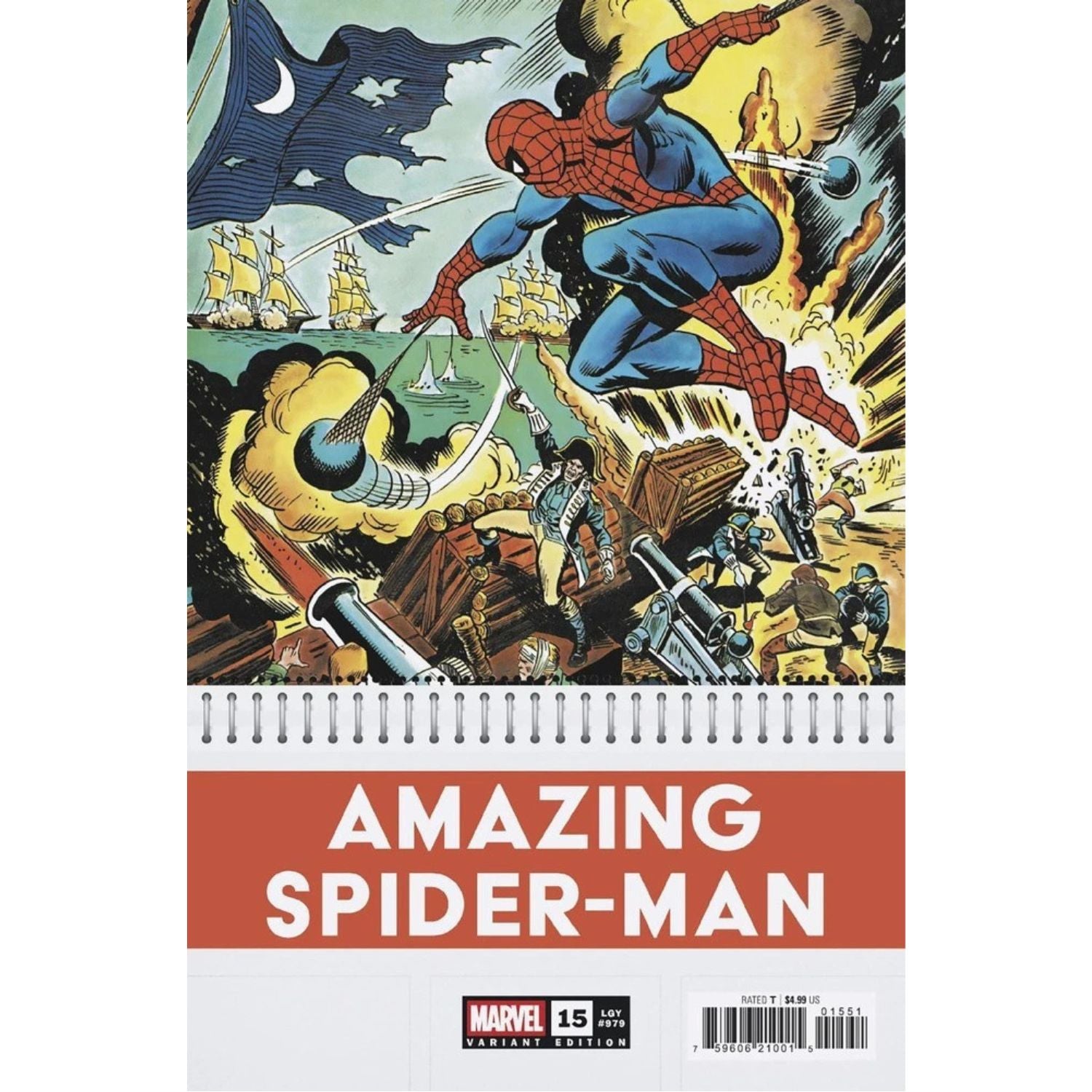 Amazing Spider-Man #15 [Ross Andru Calendar CVR E] 2025 Comics Marvel Comics