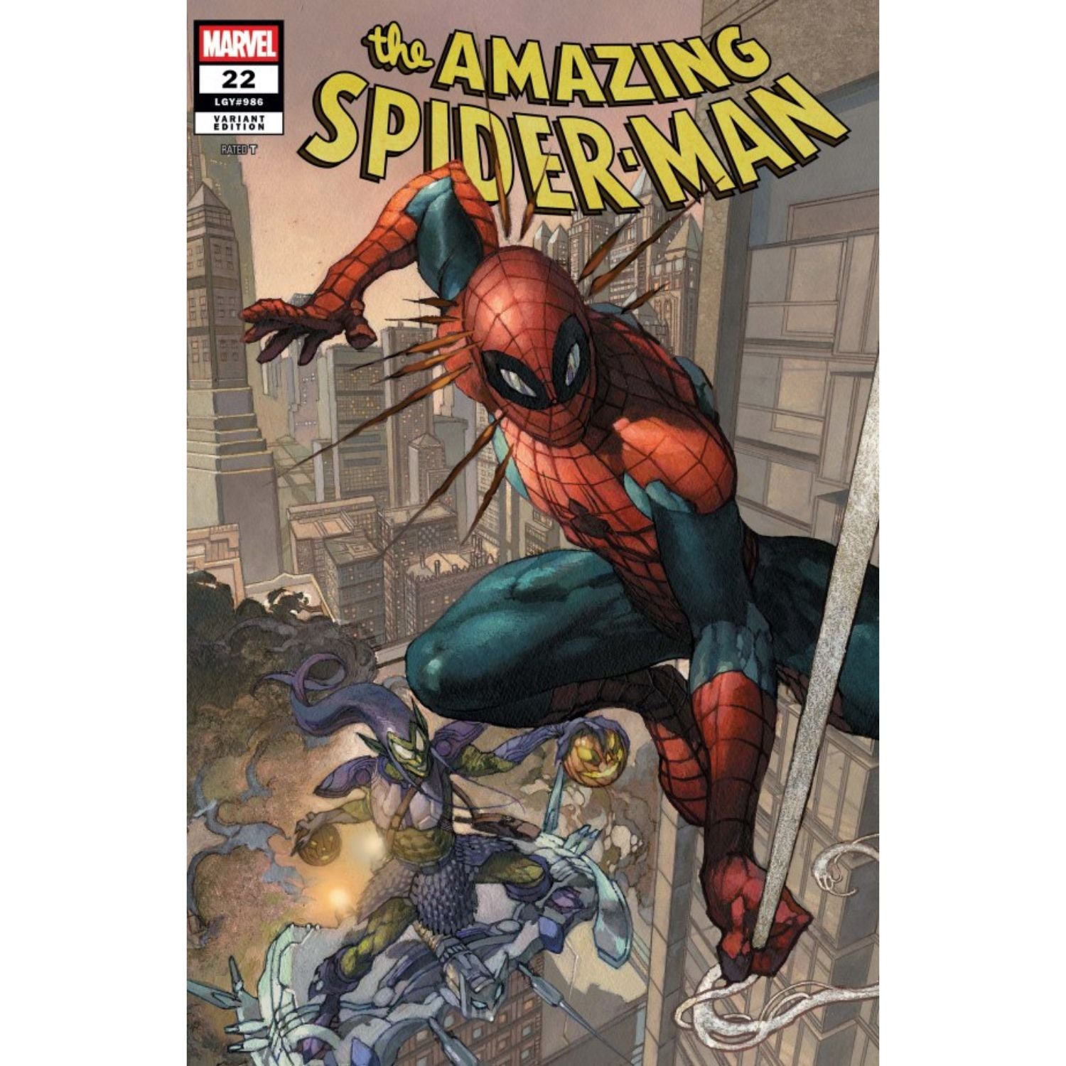 Amazing Spider-Man: #22 [Simone Bianchi - 1:25] 2025 Comics Marvel Comics