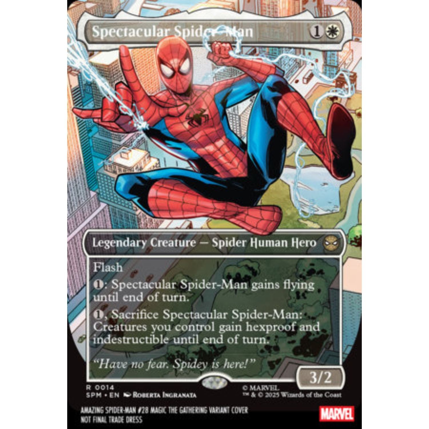 Amazing Spider-Man: #28 [Roberta Ingranata MTG CVR D] 2025 Comics Marvel Comics