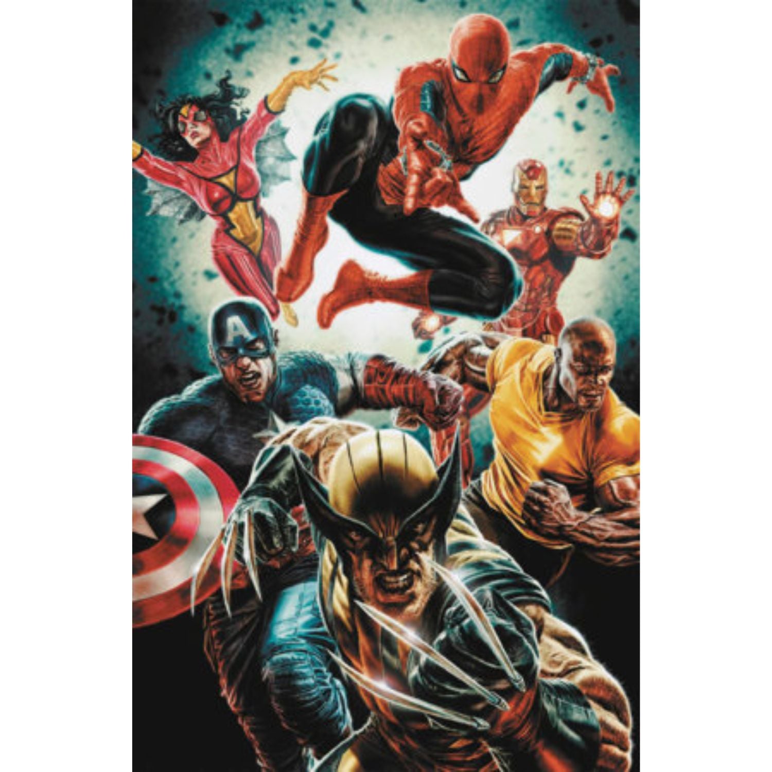 Amazing Spider-Man: #29 [Lee Bermejo Virgin - 1:100] 2025 Comics Marvel Comics