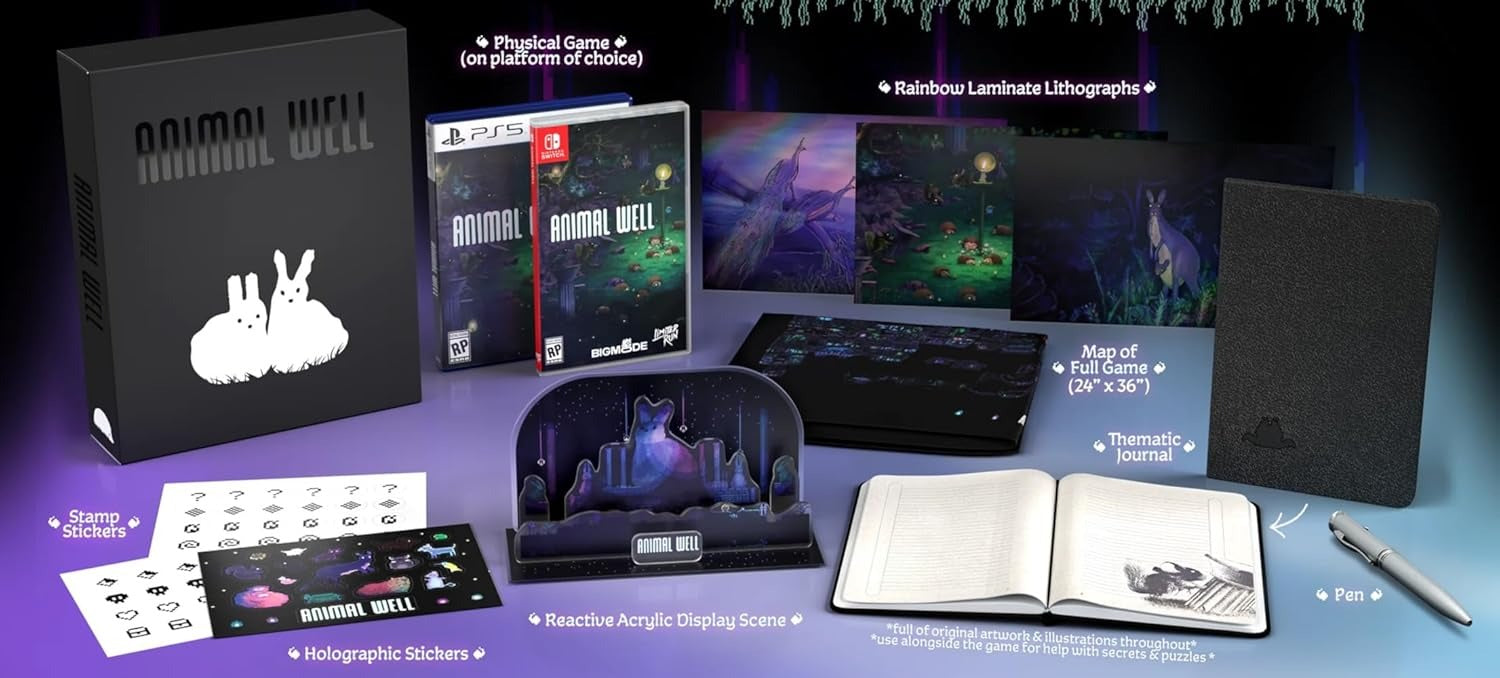 Animal Well: Collectors Edition - Limited Run #234 [Nintendo Switch] Nintendo Switch Video Game Limited Run Games