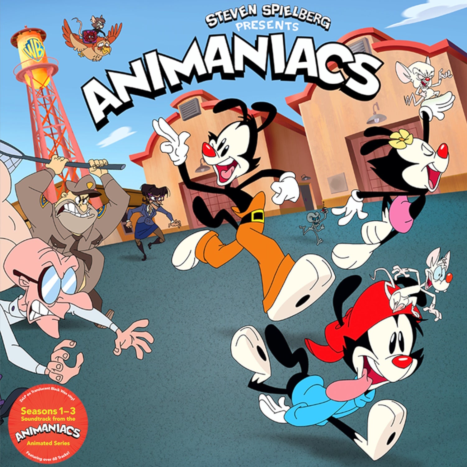 Animaniacs Animated Series: Seasons 1 - 3 2xLP [Audio Vinyl] Audio CD/Vinyl iam8bit