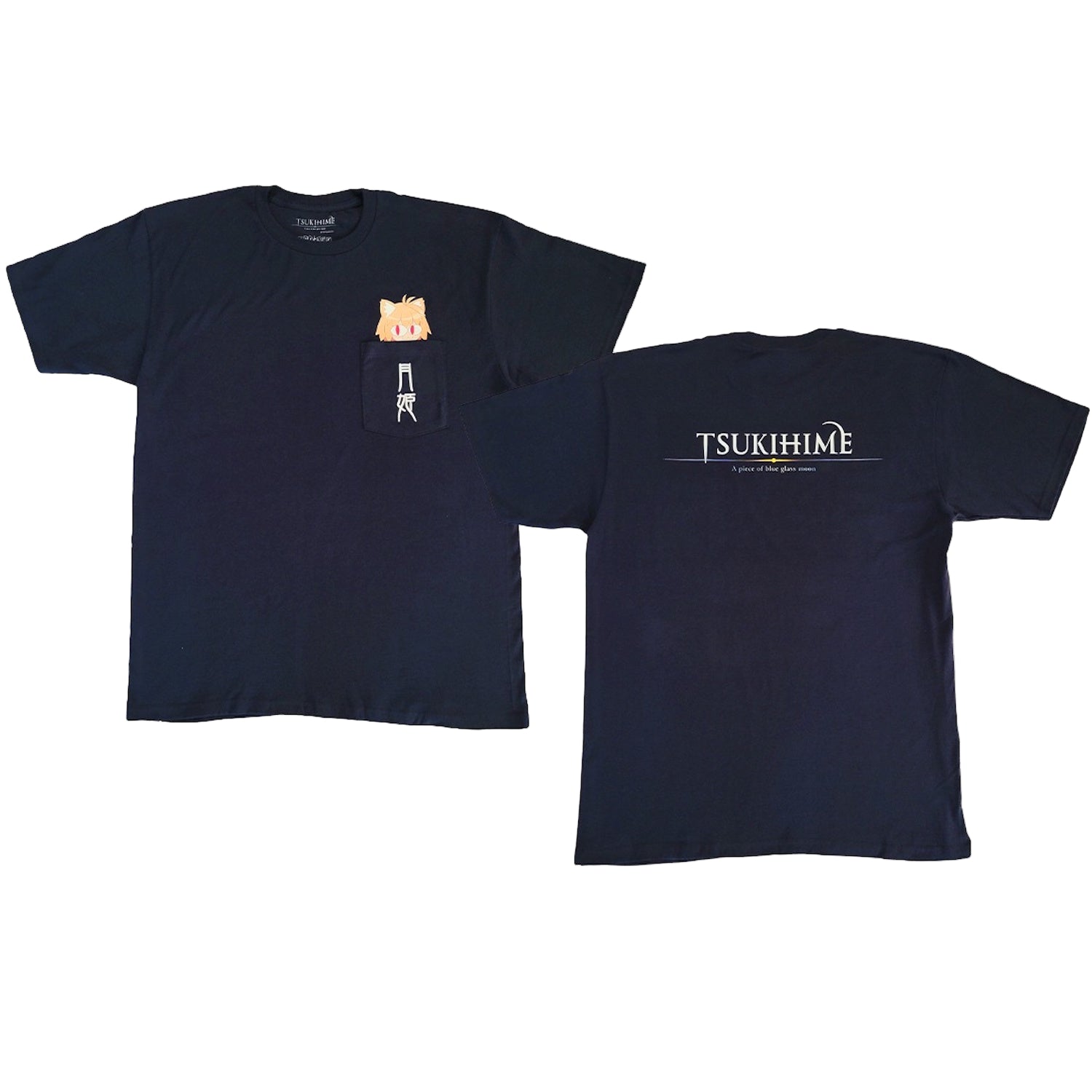 Aniplex Original Tsukihime Neco-arc Pocket T-shirt [Small] Clothing and Apparel Aniplex of America