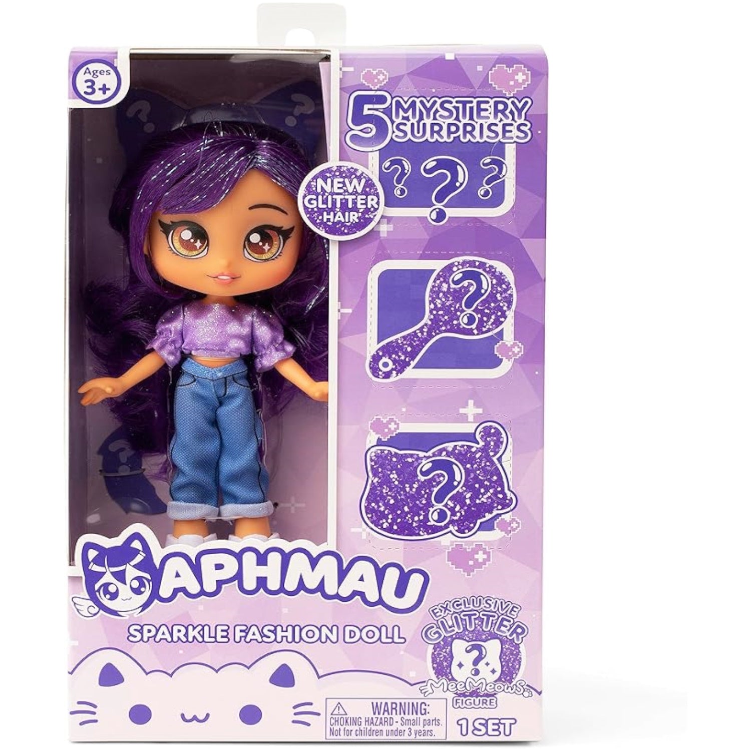 Aphmau Core Fashion Doll Sparkle Edition Toys & Games Red Planet   