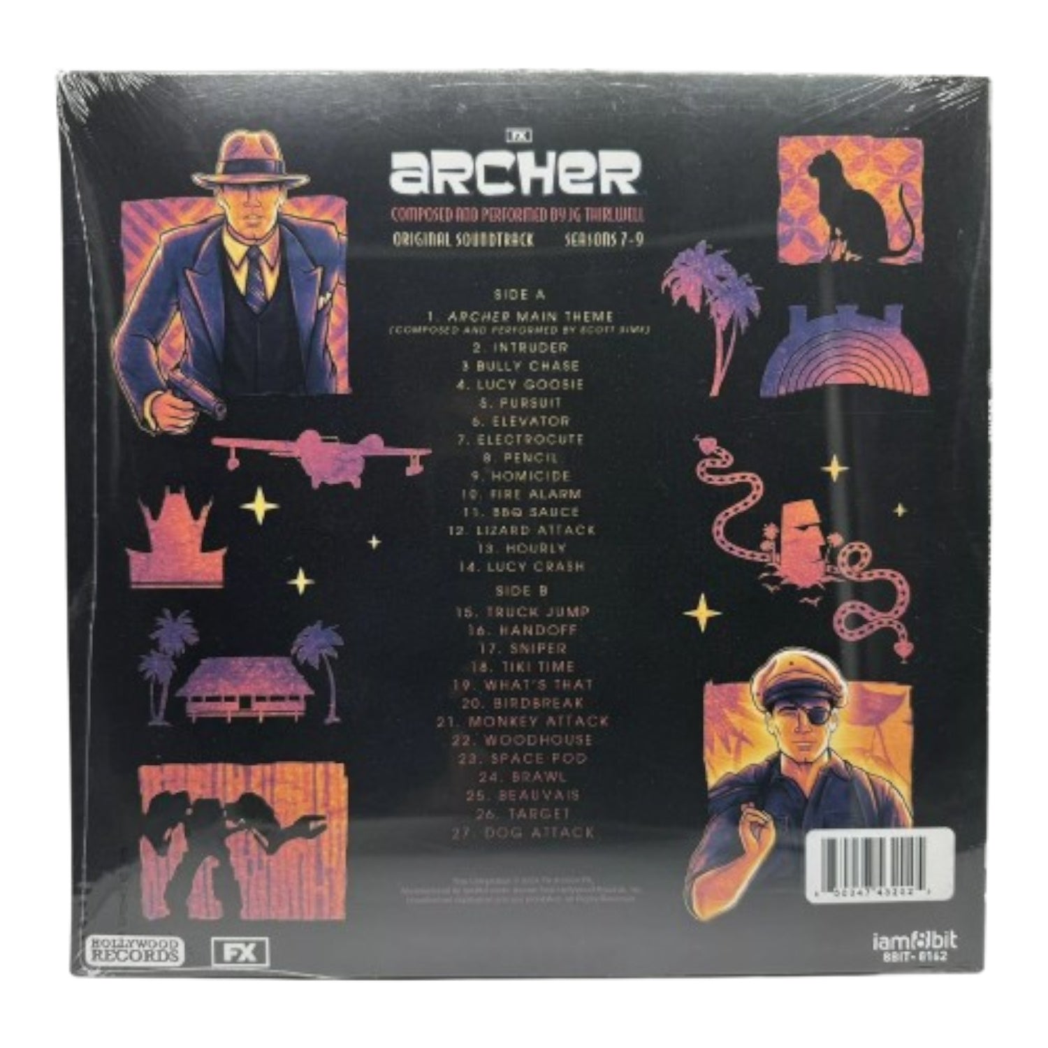 Archer: Seasons 7 - 9 Vinyl Soundtrack [Audio Vinyl] Audio CD/Vinyl iam8bit