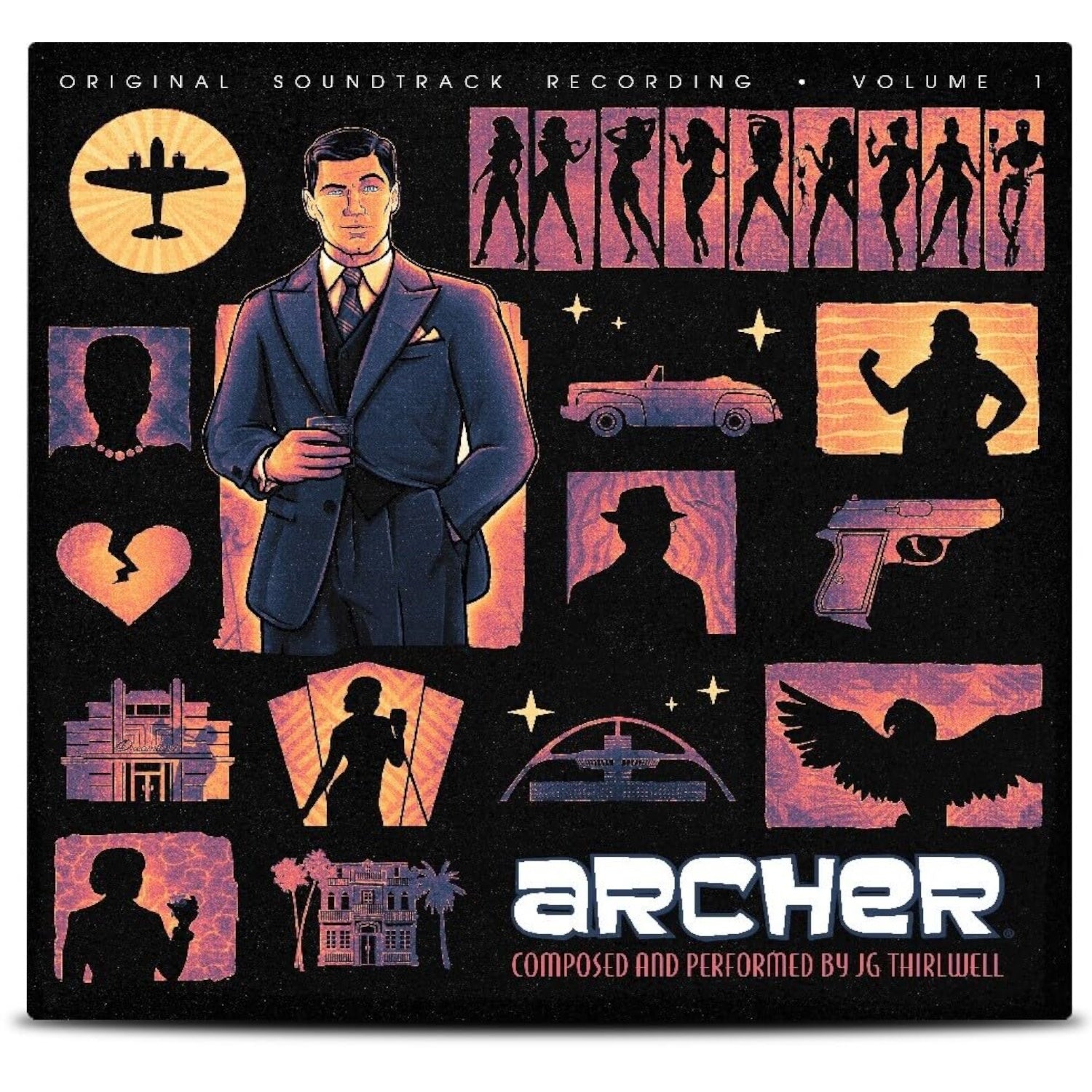 Archer: Seasons 7 - 9 Vinyl Soundtrack [Audio Vinyl] Audio CD/Vinyl iam8bit