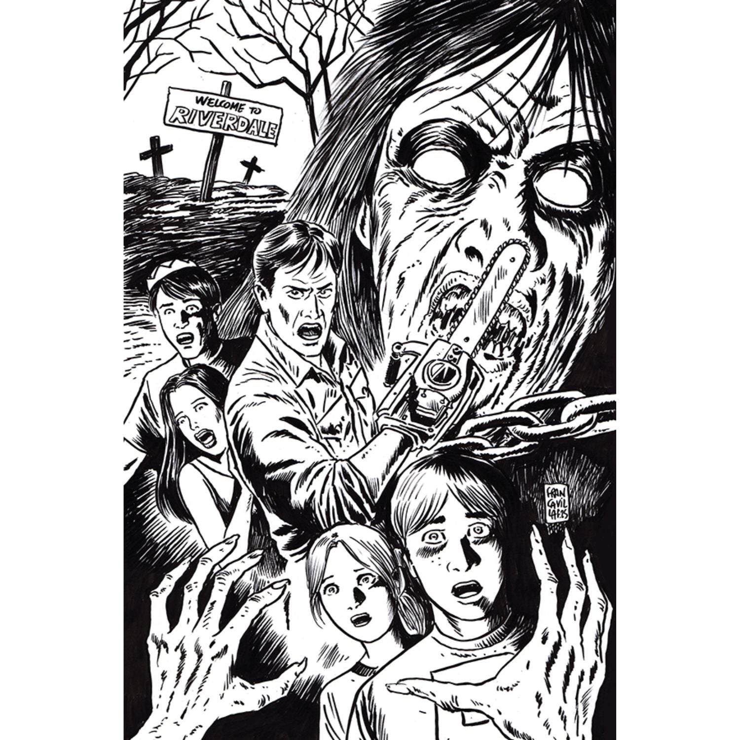 Archie X Army Of Darkness: #1 [Francesco Francavilla CVR Y] 2026 Comics Dynamite Entertainment
