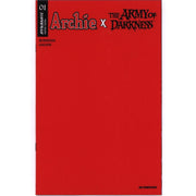 Archie X Army Of Darkness: #1 [Red Blank CVR O] 2026 Comics Dynamite Entertainment