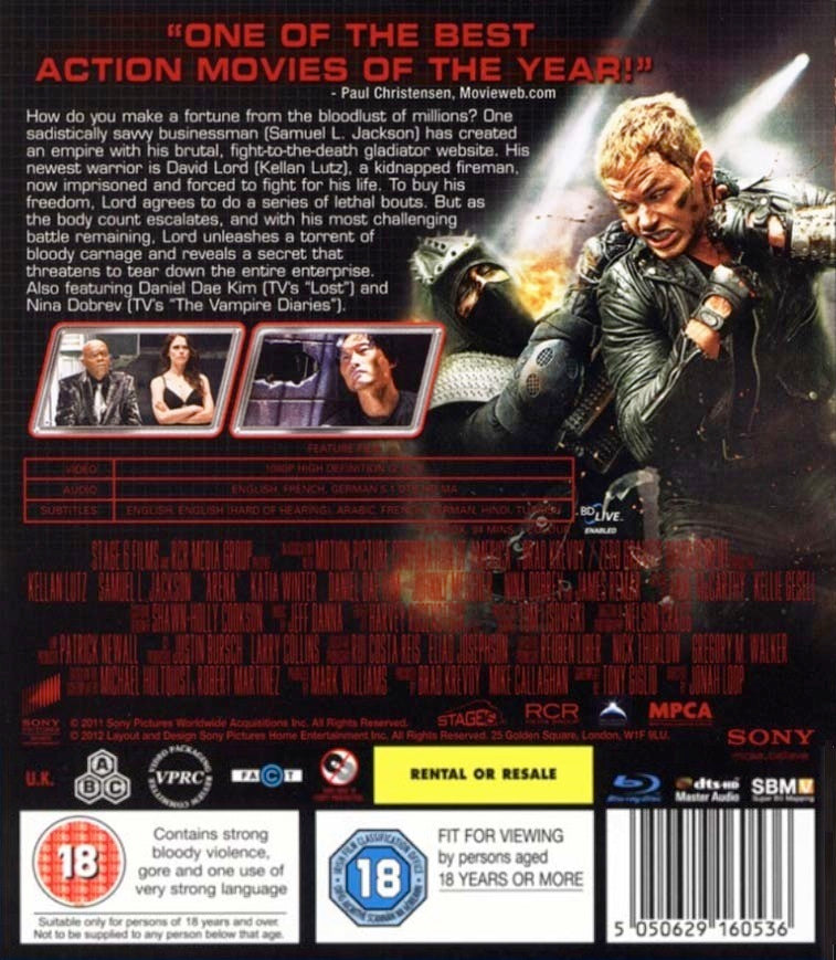 Arena [Blu-Ray] Blu-Ray Movie Arrow