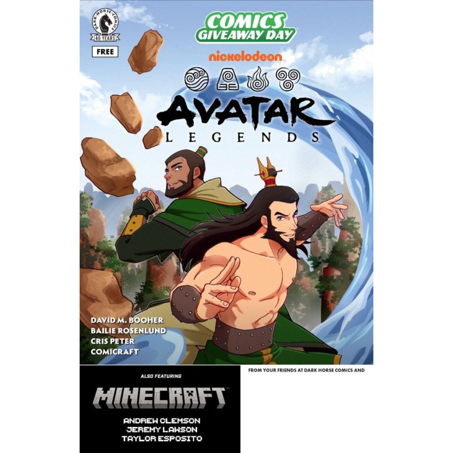 Avatar The Last Airbender Legends/Minecraft Heart Of Cobblestone : #1 [Bailie Rosenlund CGD] 2026 Comics Dark Horse