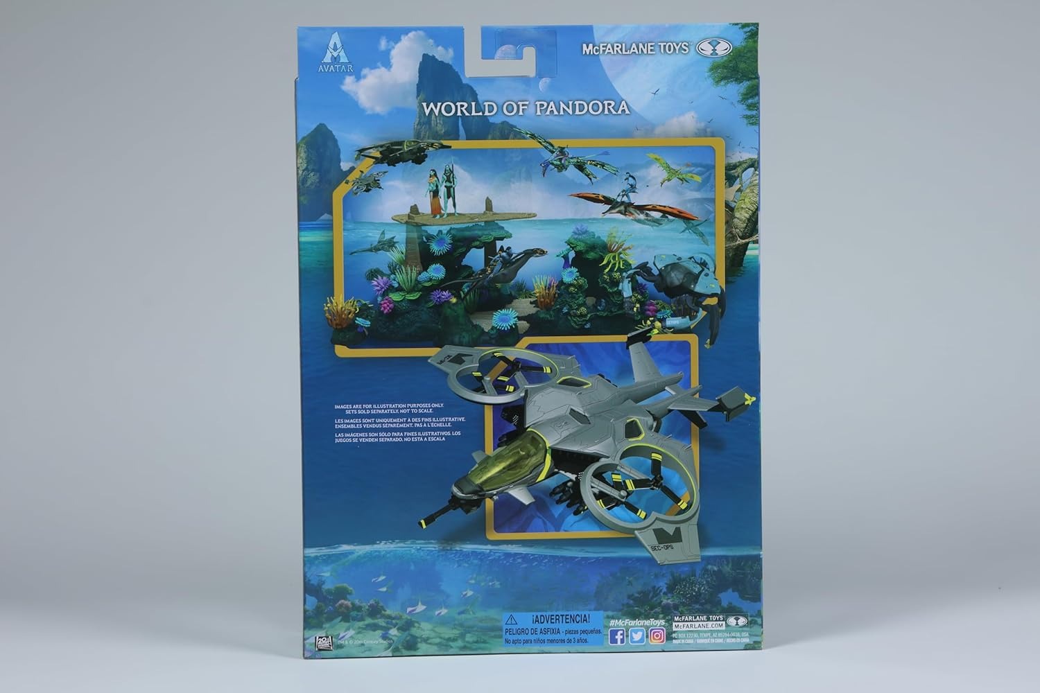 Disney Avatar: The Way of Water - RDA Seawasp Figure Toys & Games McFarlane Toys