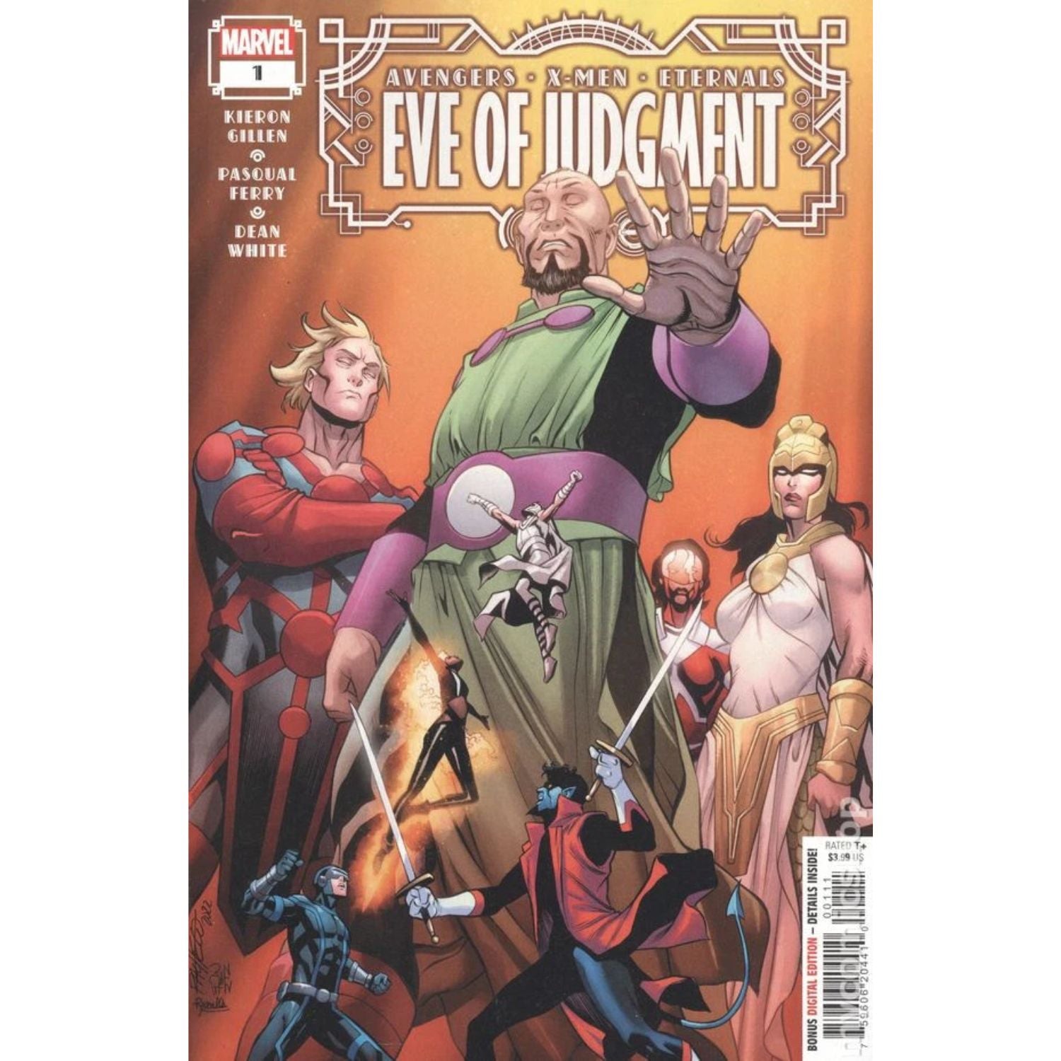 Avengers X-Men Eternals Eve of Judgment AXE: #1 [Carlos Pacheco CVR A] 2022 Comics Marvel Comics