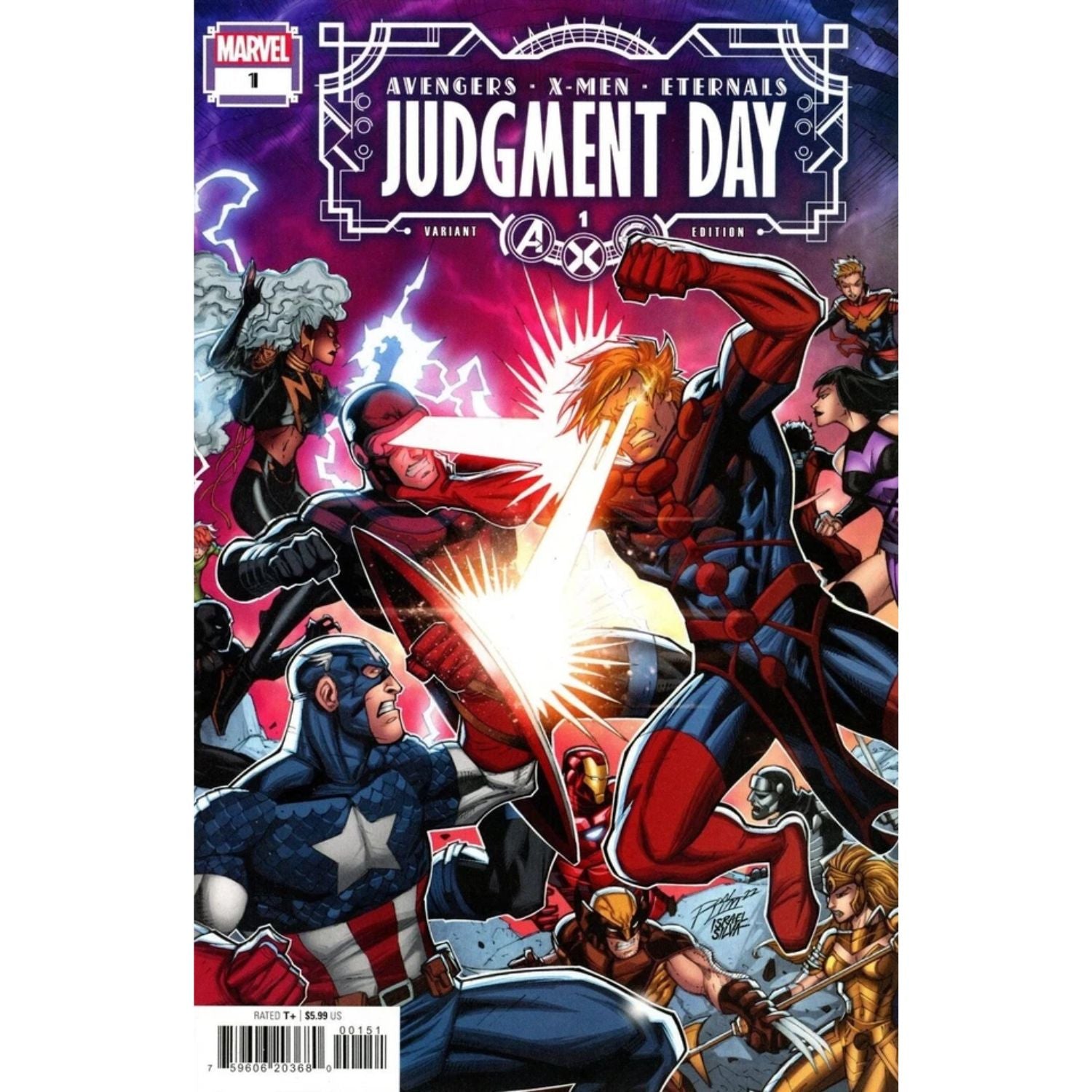Avengers X-Men Eternals Judgment Day: #1 [Ron Lim CVR E] 2022 Comics Marvel Comics