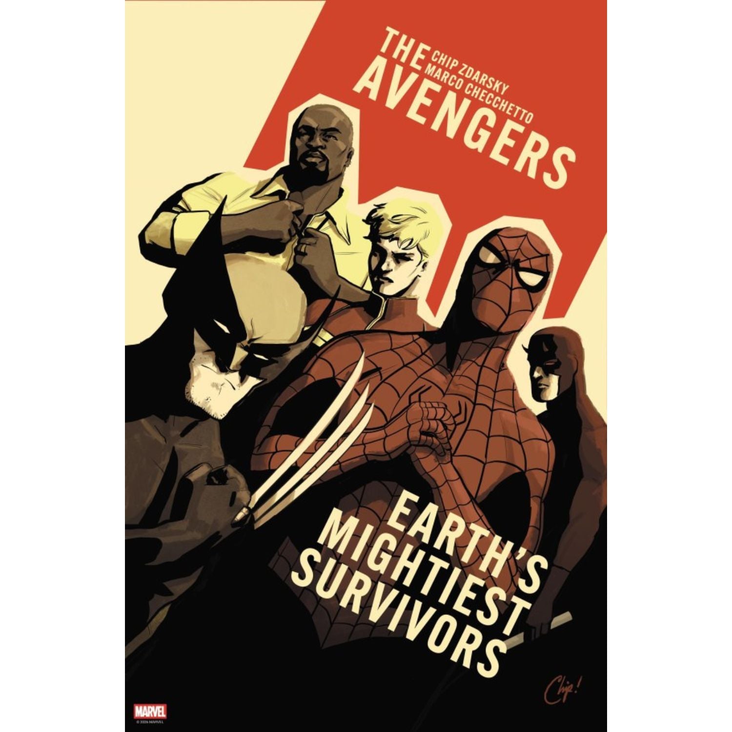 Avengers: #1 [Chip Zdarsky - 1:200] 2026 Comics Marvel