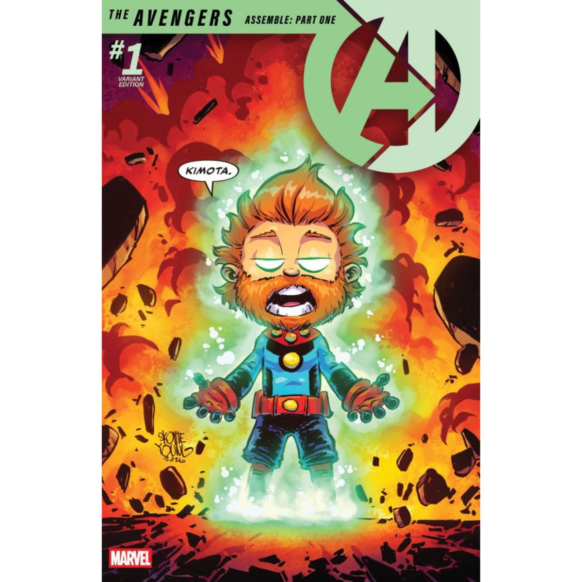 Avengers: #1 [Skottie Young CVR C] 2026 Comics Marvel