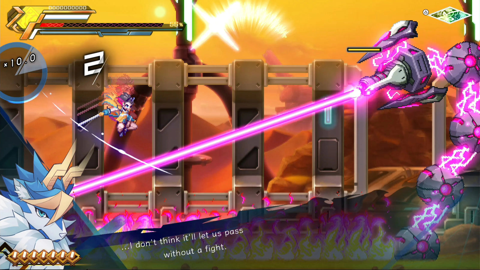 Azure Striker GUNVOLT 3 - Limited Run #568 [Playstation 4] PlayStation 4 Video Game Limited Run Games