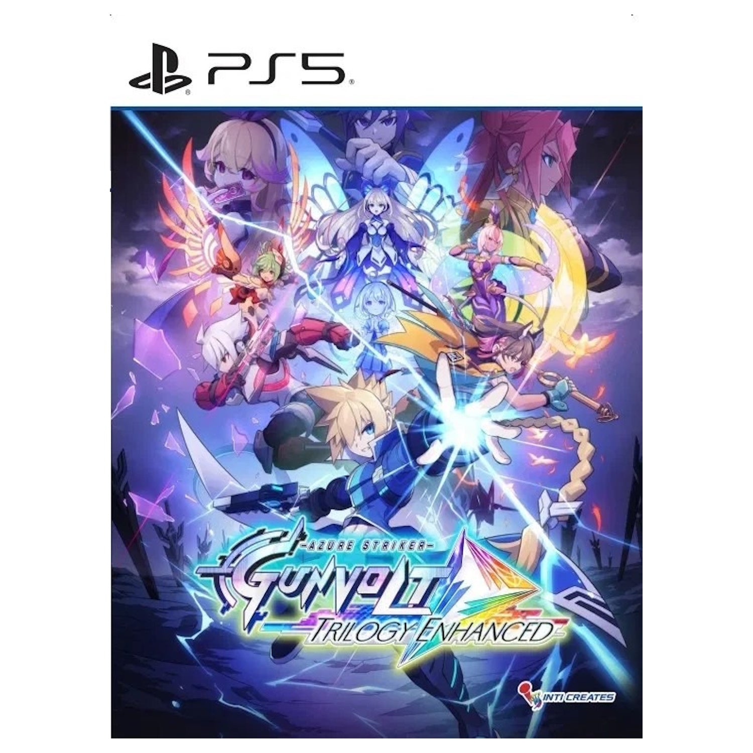 Azure Striker Gunvolt Trilogy Enhanced [PlayStation 5] PlayStation 5 Video Game Inti Creates