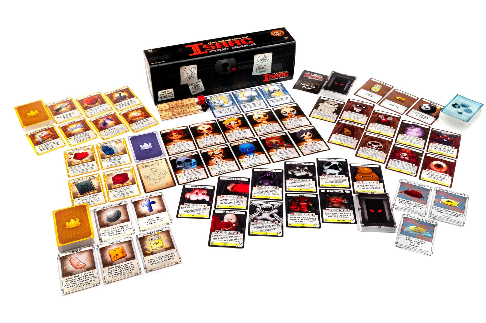 Binding of Isaac: Four Souls - 2nd Edition [Board Game, 2-4 Players] Board Game Maestro Media