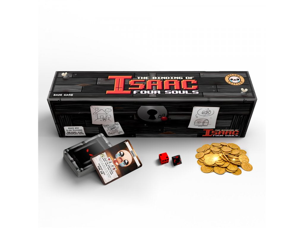 Binding of Isaac: Four Souls - 2nd Edition [Board Game, 2-4 Players] Board Game Maestro Media