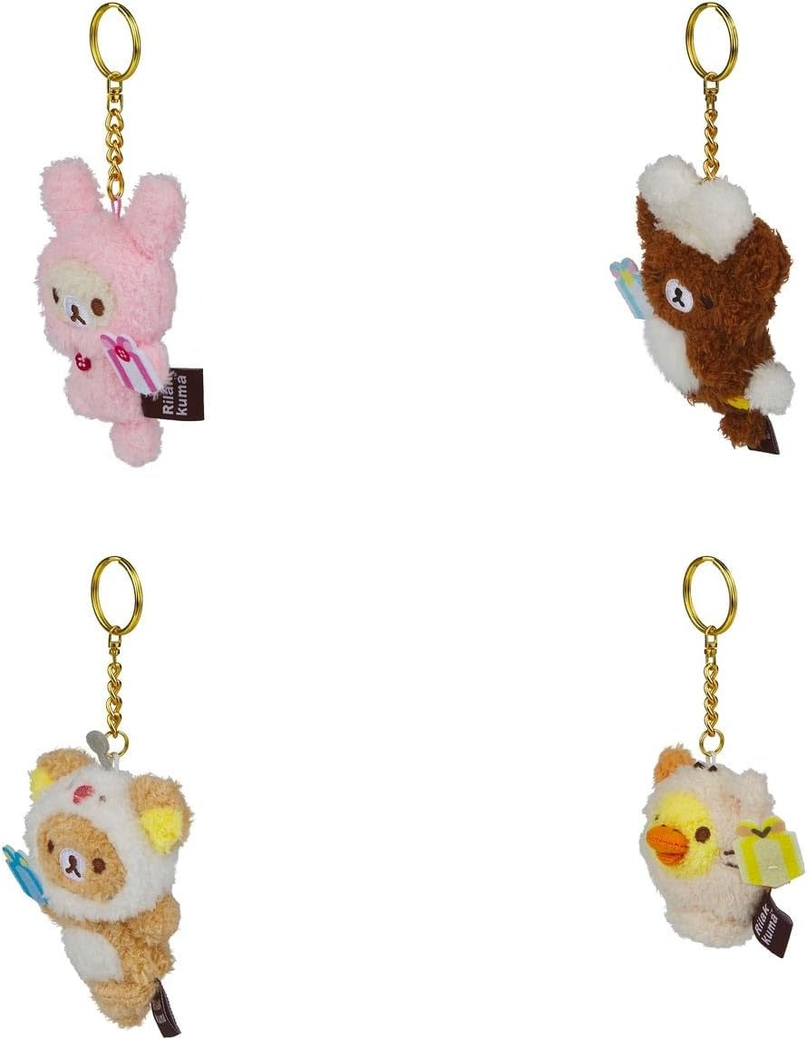 Rilakkuma San-X Original: Gift Series Plush Keychains Blind Box Plushies Rilakkuma