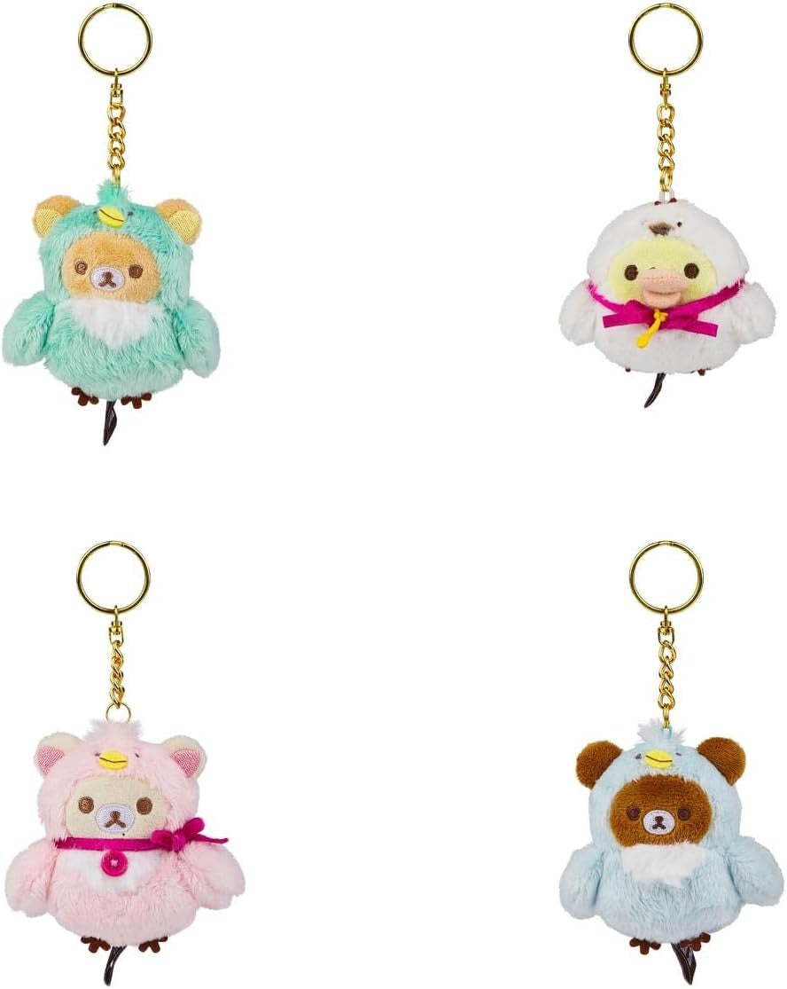 BLIND BOX Rilakkuma San-X Original: Swan Series Keychain Plush Plushies Rilakkuma