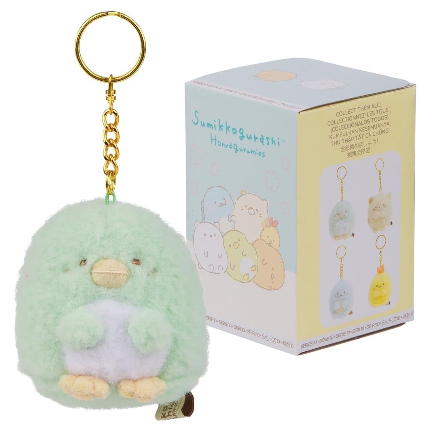 Sumikkogurashi: Honyagurumies Mochi Plush Keychain Blind Box Plushies Sumikko Gurashi