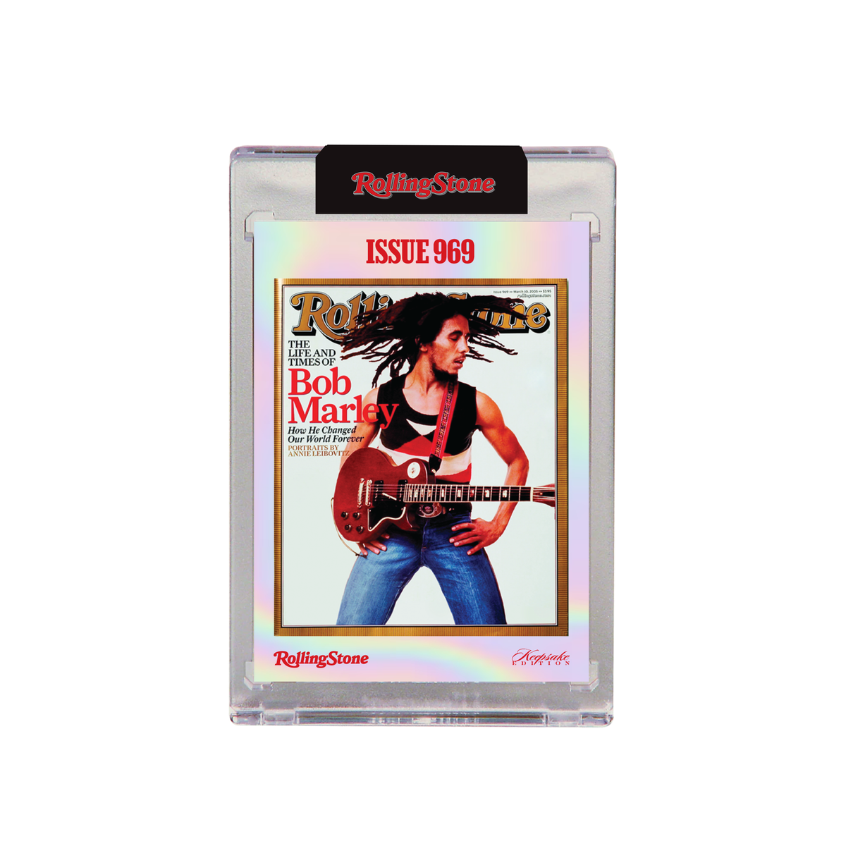 Keepsake: Rolling Stone Bob Marley Collectible Card Hobby Box - 1 Card Card Game Keepsake