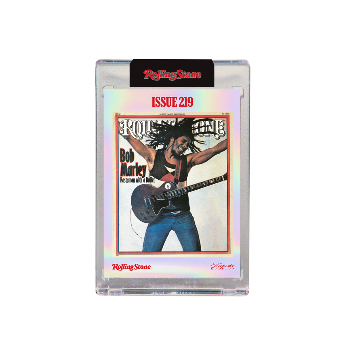 Keepsake: Rolling Stone Bob Marley Collectible Card Hobby Box - 1 Card Card Game Keepsake