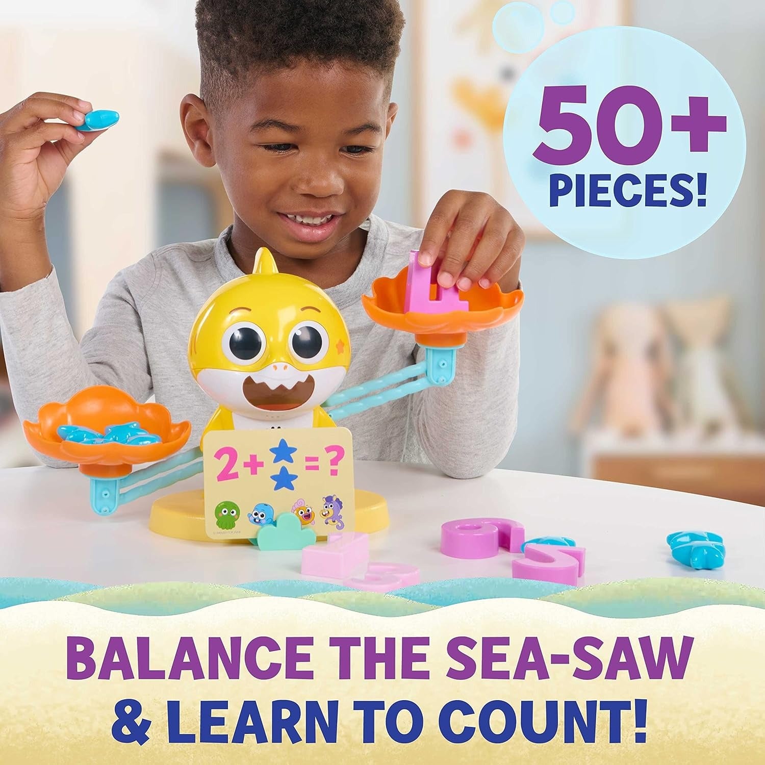 Baby Shark Sea-Saw-Counting Game Toys & Games WowWee
