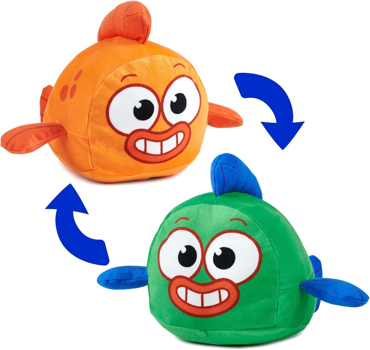 Baby Shark's Big Show!: William and Captain Kelp Reversible Plush Plushies WowWee