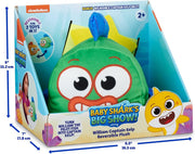 Baby Shark's Big Show!: William and Captain Kelp Reversible Plush Plushies WowWee