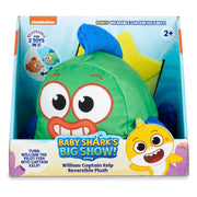 Baby Shark's Big Show!: William and Captain Kelp Reversible Plush Plushies WowWee