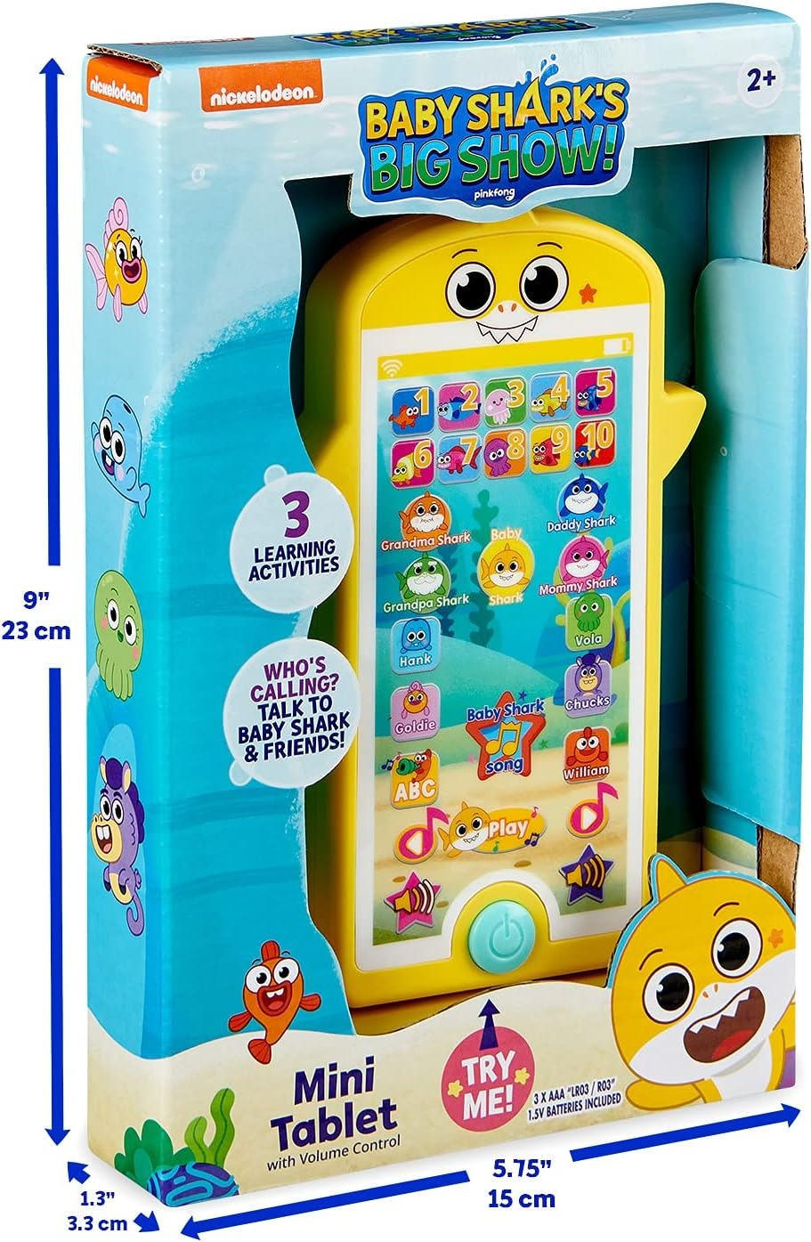 Baby Shark's Big Show!: Mini Tablet Refresh Toys & Games WowWee