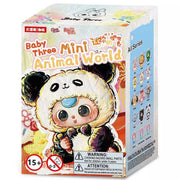 Baby Three: Mini Animal World Plush Blind Box - 1 Random Figure Plushies Big beautiful (Dongguan) Toy Co.