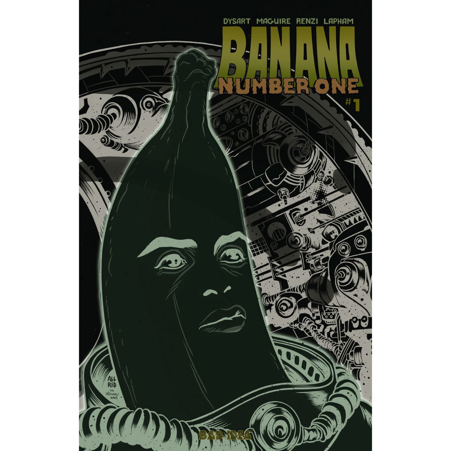 Banana Number One: #1 [Michael Allred Glow CVR E] 2026 Comics Bad Idea