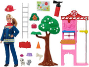 Barbie Careers Firefighter Doll & Playset with Fire Station & Tree Toys & Games Mattel