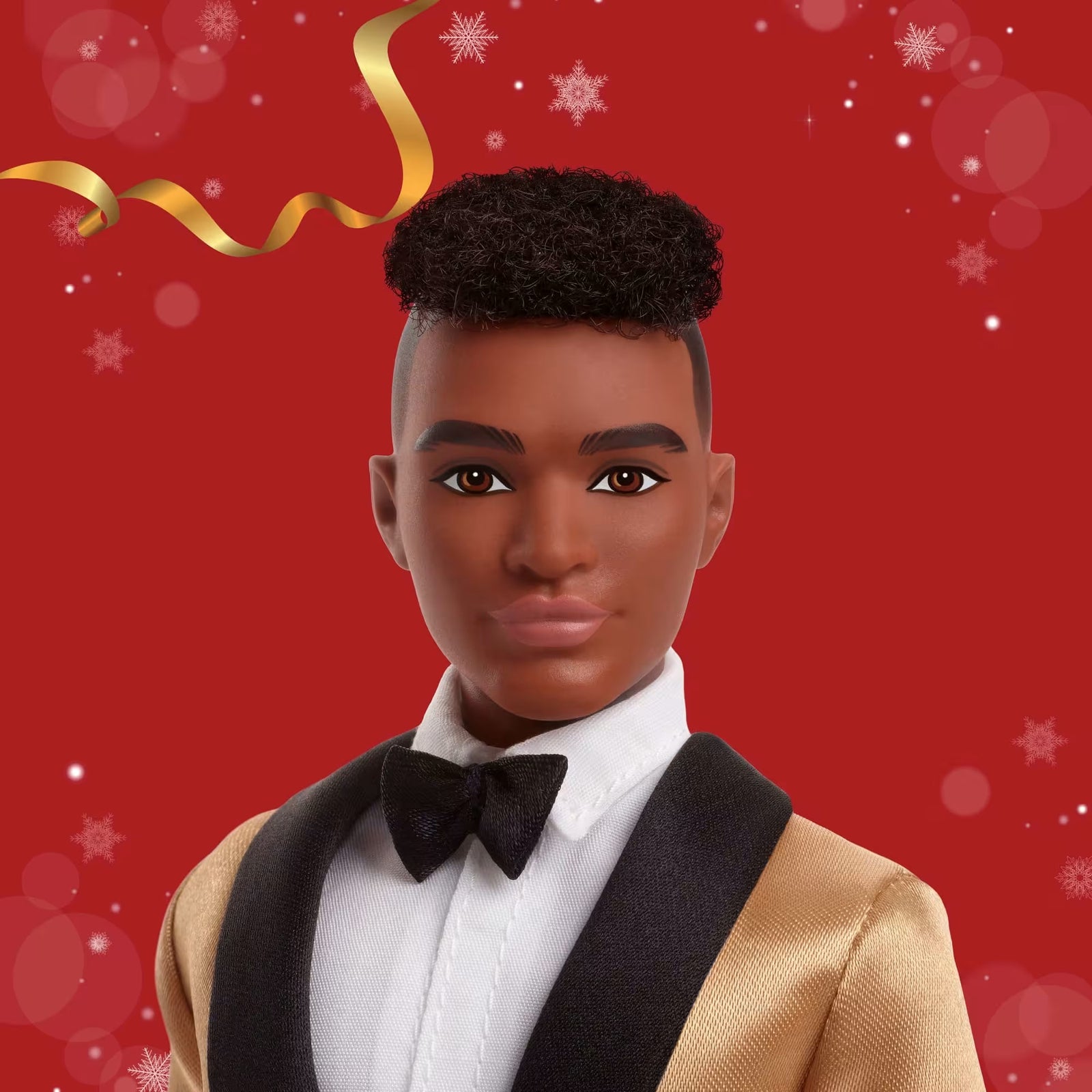 Barbie Signature: 2025 Holiday Ken - Dark Brown Hair Toys & Games Mattel