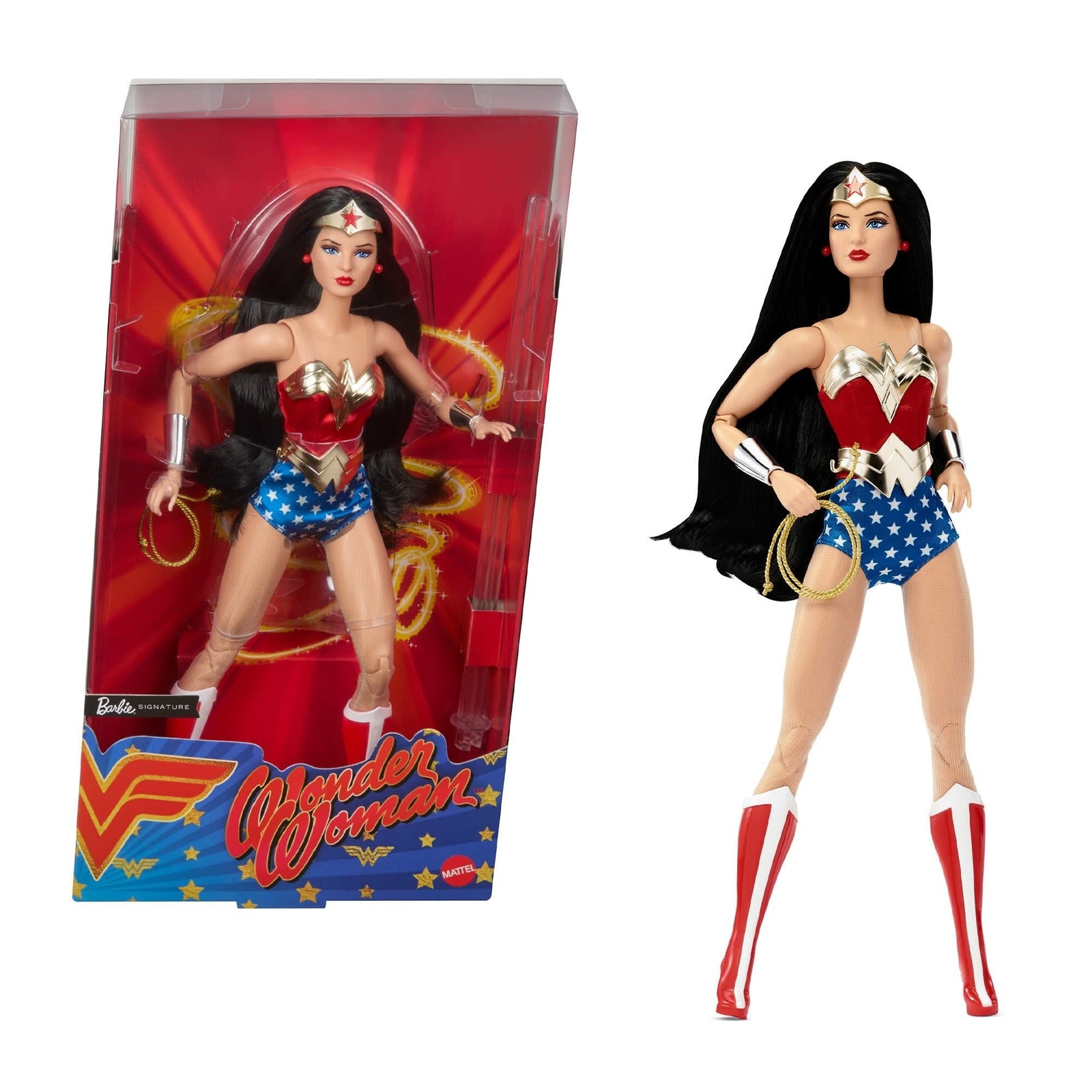 Barbie Signature: Wonder Woman Collectible Doll DC Comics Toys & Games Mattel
