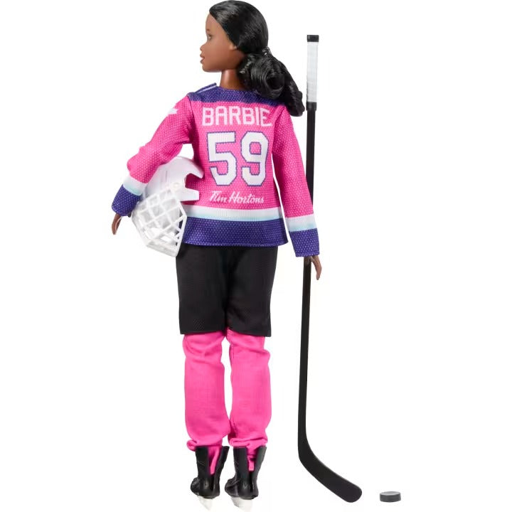 Barbie Tim Hortons x PWHL Doll - Brunette Toys & Games Mattel