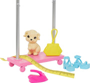 Barbie: Brooklyn Stylist Doll and 14 Accessories Playset Toys & Games Mattel   