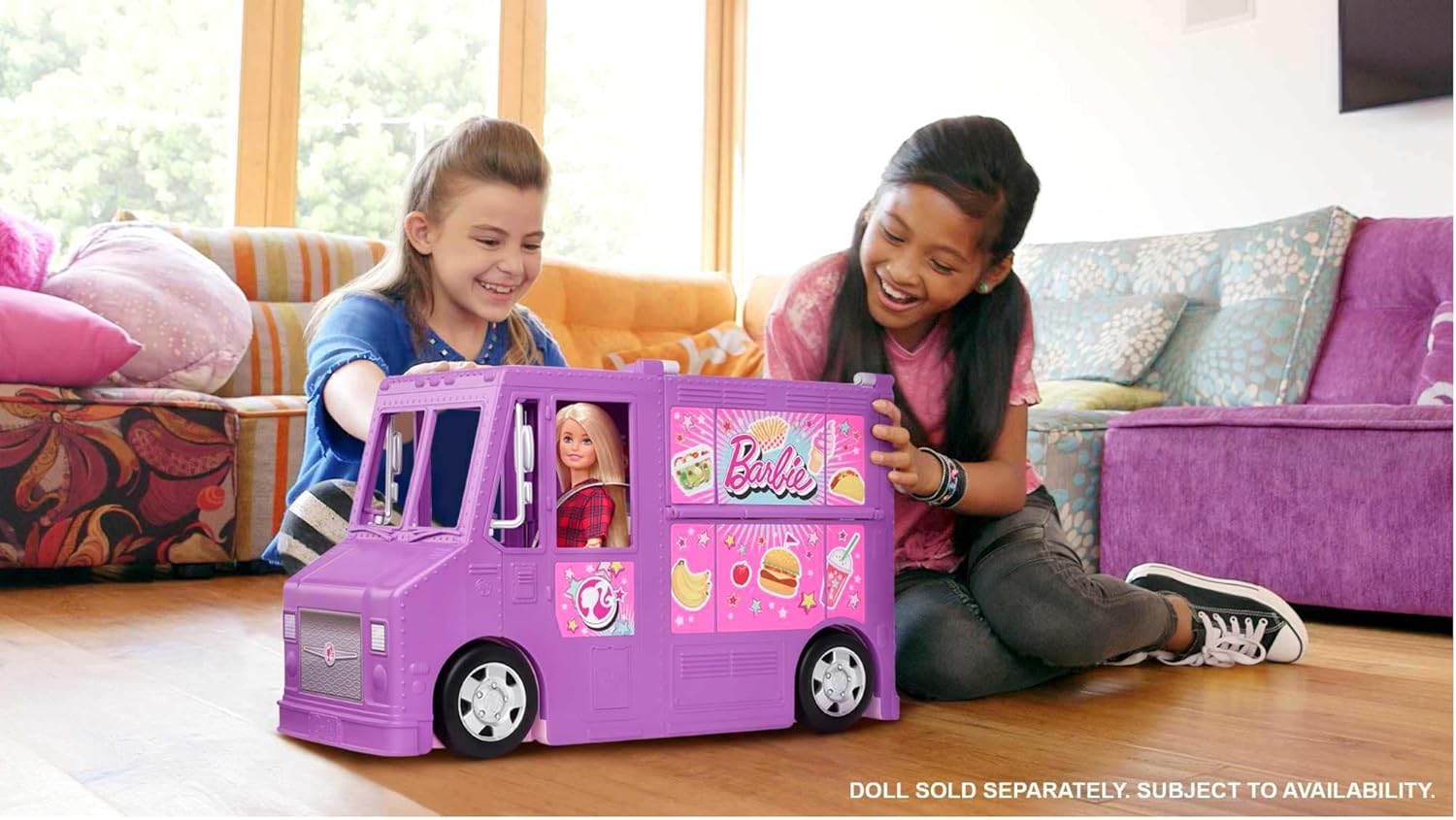 Barbie: Fresh n' Fun Food Truck Toys & Games Mattel