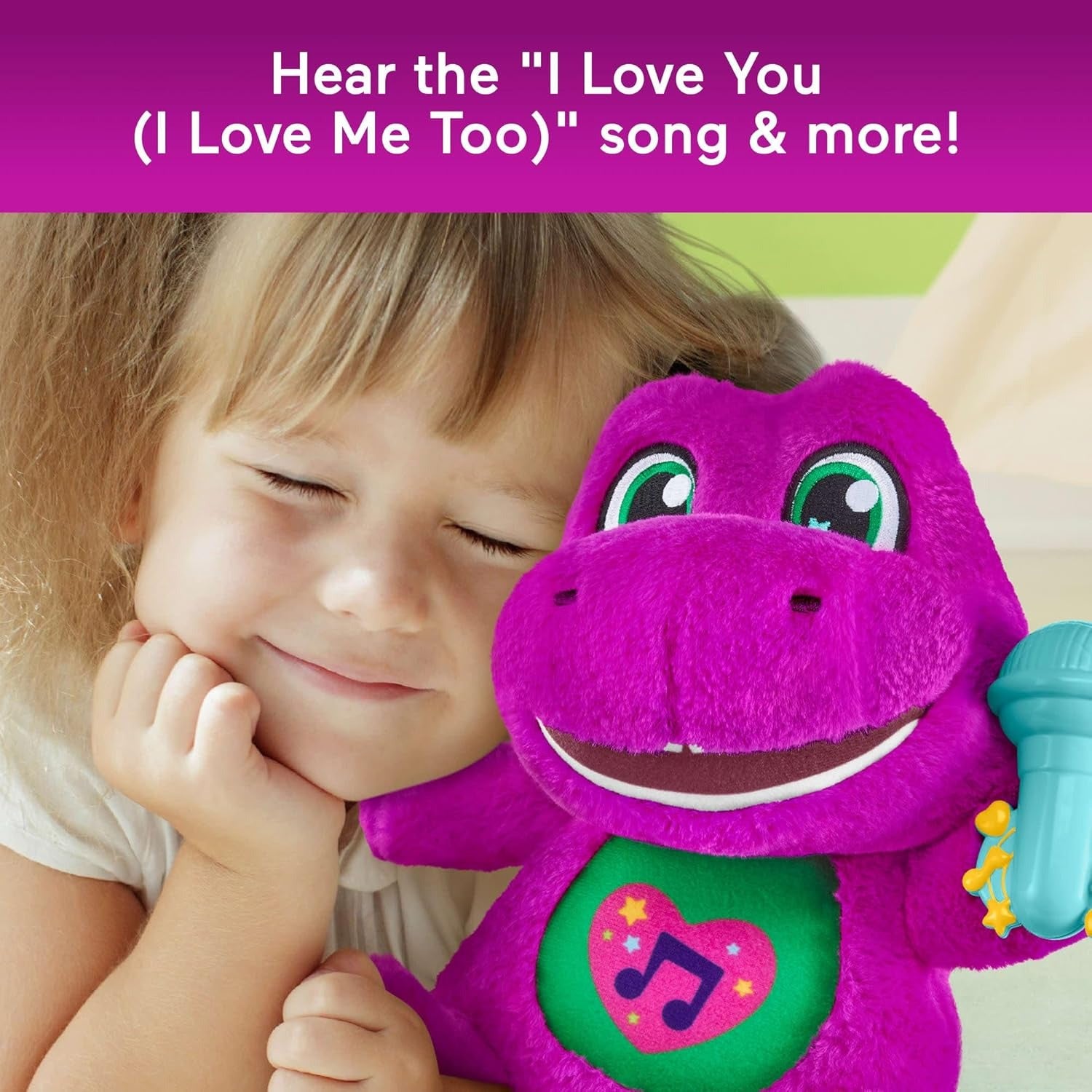 Barney’s World: Sing Along Barney - 10.5" Toys & Games Fisher Price