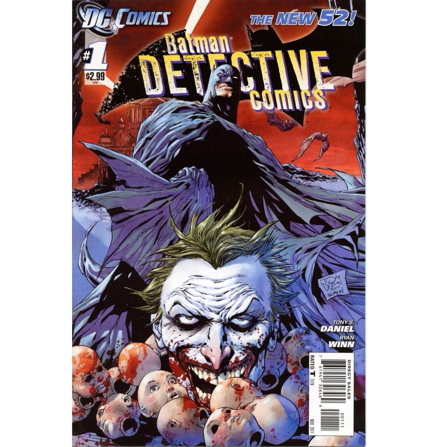 Detective Comics: #1 [Tony Daniel CVR A] 2011 Comics DC Comics