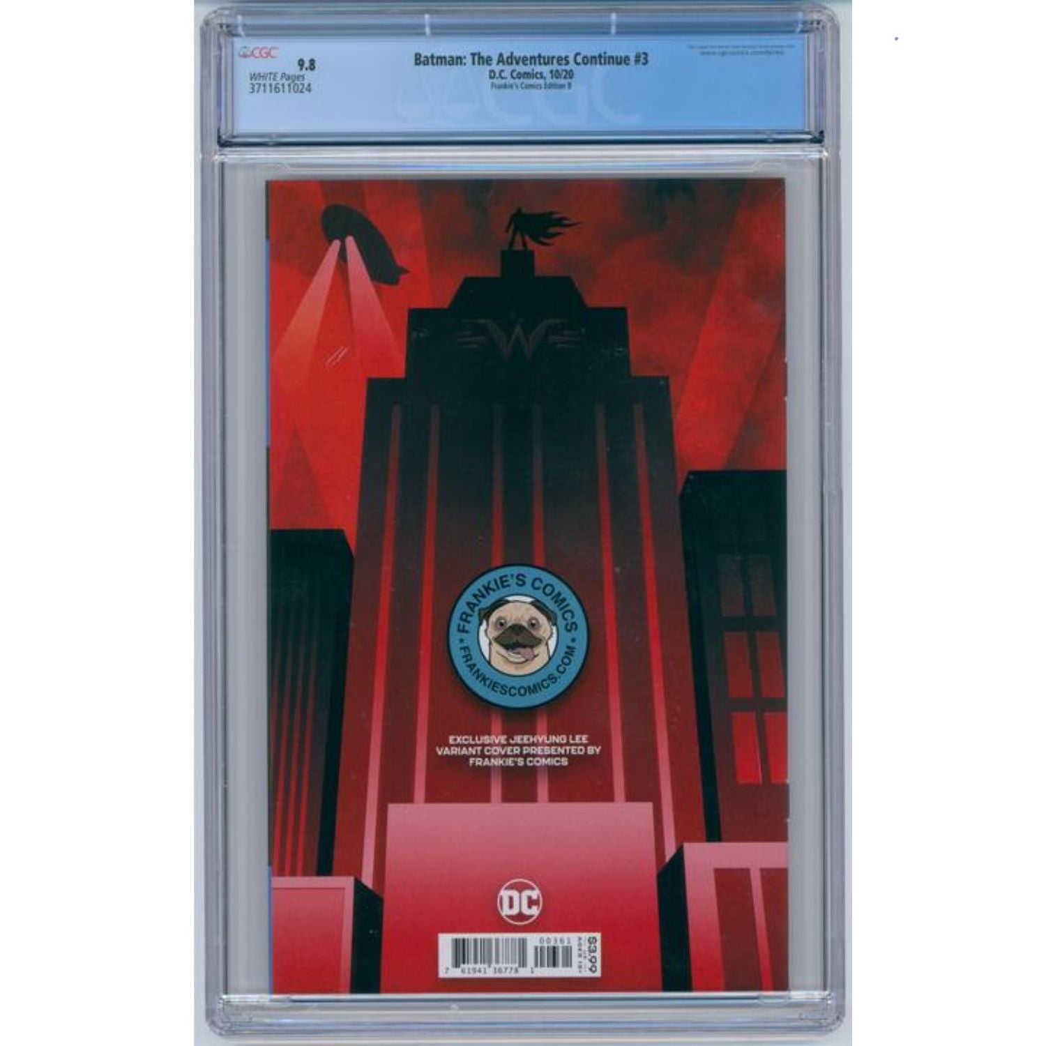 Batman The Adventures Continue: #3 [Jeehyung Lee CGC 9.8 Frankies.A] 2020 Comics DC Comics